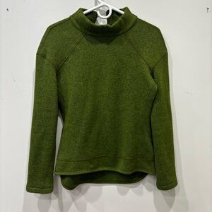 Stio Back Zip Fleece Pullover Sweater Women’s Size Small